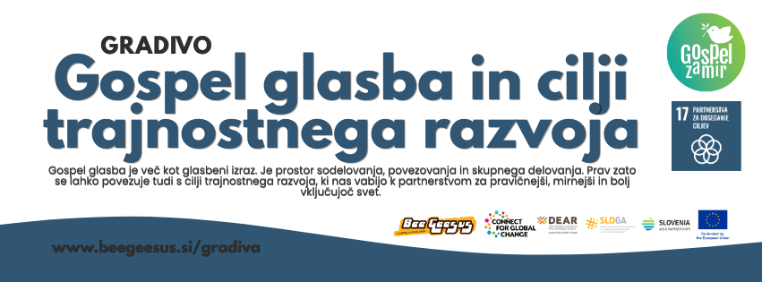 Gradivo: Gospel glasba in cilji trajnostnega razvoja